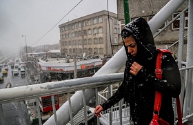 هواشناسی: تهران، صبح امروز سردترین روز سال ۱۴۰۱ را با دمای منفی ۱.۲ درجه تجربه کرد