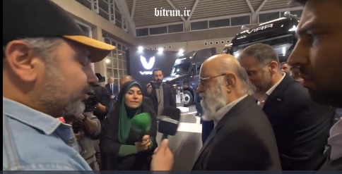 برخورد محافظ مهدی چمران با یک خبرنگار