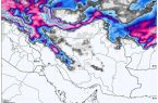 هواشناسی ۱۴۰۳/۱۲/۰۸؛ هشدار بارش شدید برف و تگرگ در ۸ استان