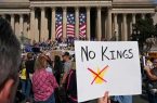 تظاهرات میلیون‌ها نفر در آمریکا علیه ترامپ با شعار «نه به پادشاهان»