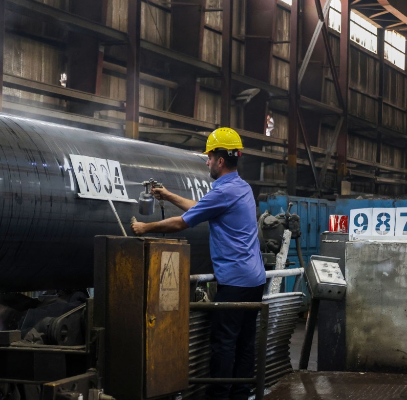 ۲ همت پروژه عملیاتی در شرکت لوله‌سازی اهواز