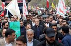 همراهی رئیسجمهور با راهپیمایان روز قدس تهران همراهی رئیسجمهور با راهپیمایان روز قدس تهران
