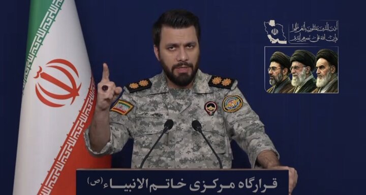 سخنگوی قرارگاه خاتمالانبیا: دشمن را هدف میگیریم و به هلاکت میرسانیم